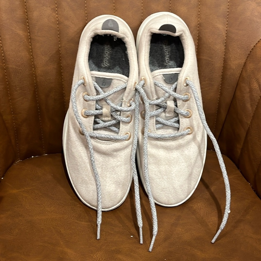 Allbirds Womens Wool Runner Dogwood (Cream Sole) Running Shoes Size 10 Medium
